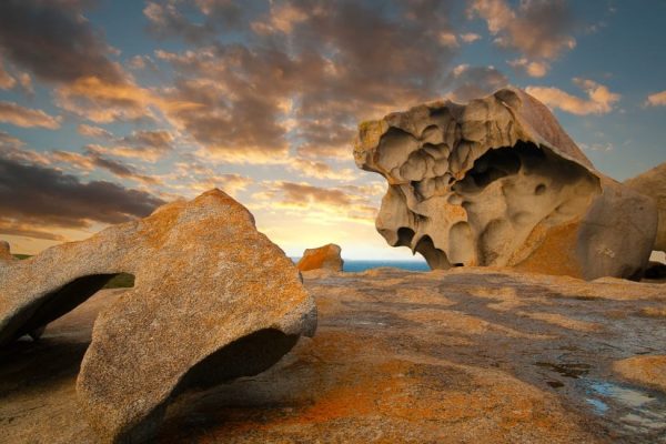 Remarkable Rocks at sunset - Kangaroo Island